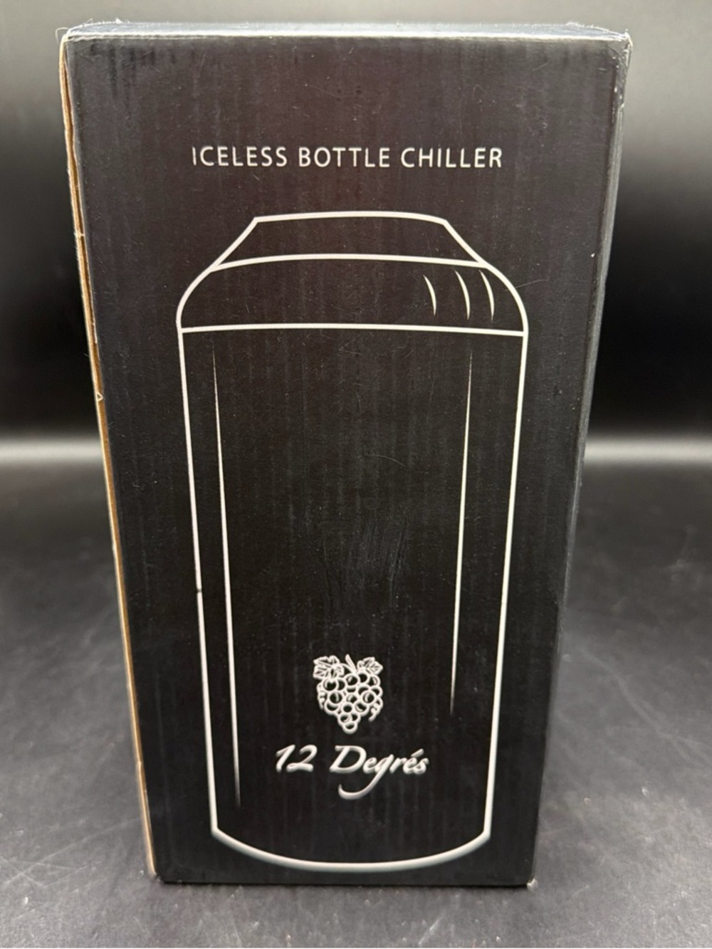 New in Box 12 Degrés Iceless Wine Bottle Chiller